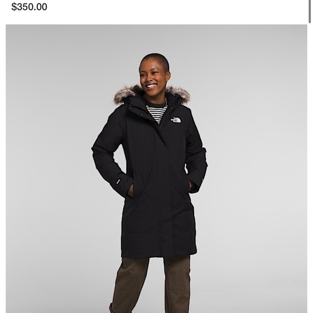 The North Face Women's Arctic Parka Coat 2x NWT NEW black